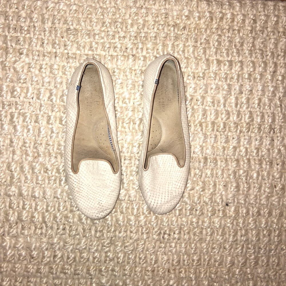 Whit snake skin Charles Philip loafers.